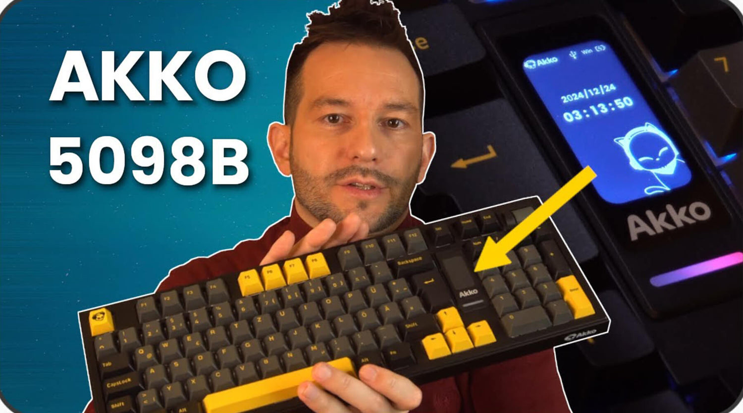 Akko 5098B Mechanical Keyboard Video Review