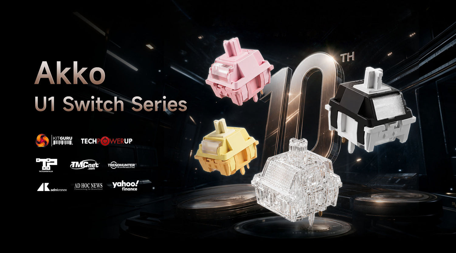 Akko U1 Series: A New Chapter at Akko’s 10-Year Milestone