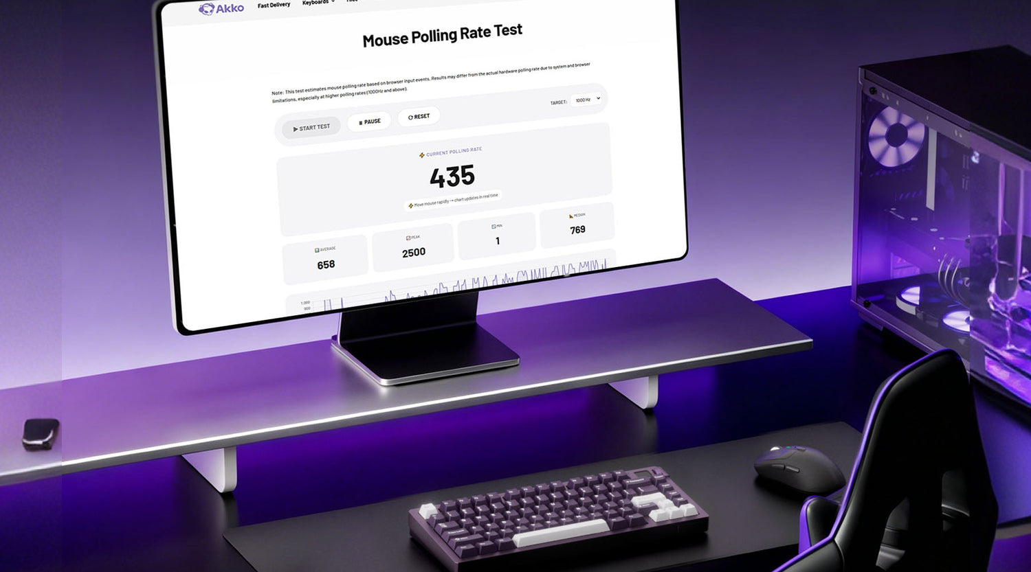 Mouse & Keyboard Test Guide: Check CPS, DPI, Polling Rate & Input Lag