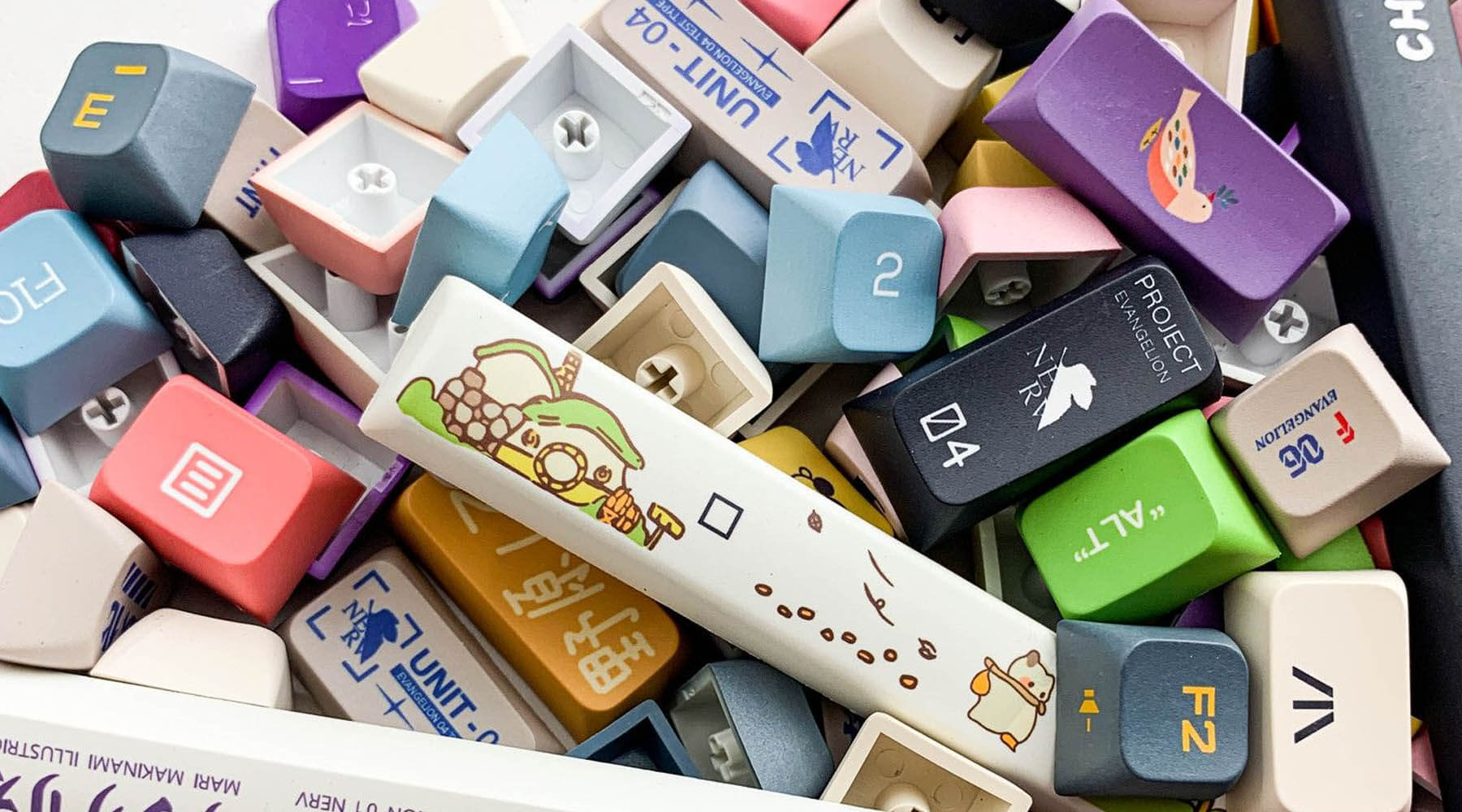XDA　ゼロ戦　Keycaps XDA ゼロ戦 Keycaps XDA V2 profile Dye Sub Keycap Set thick