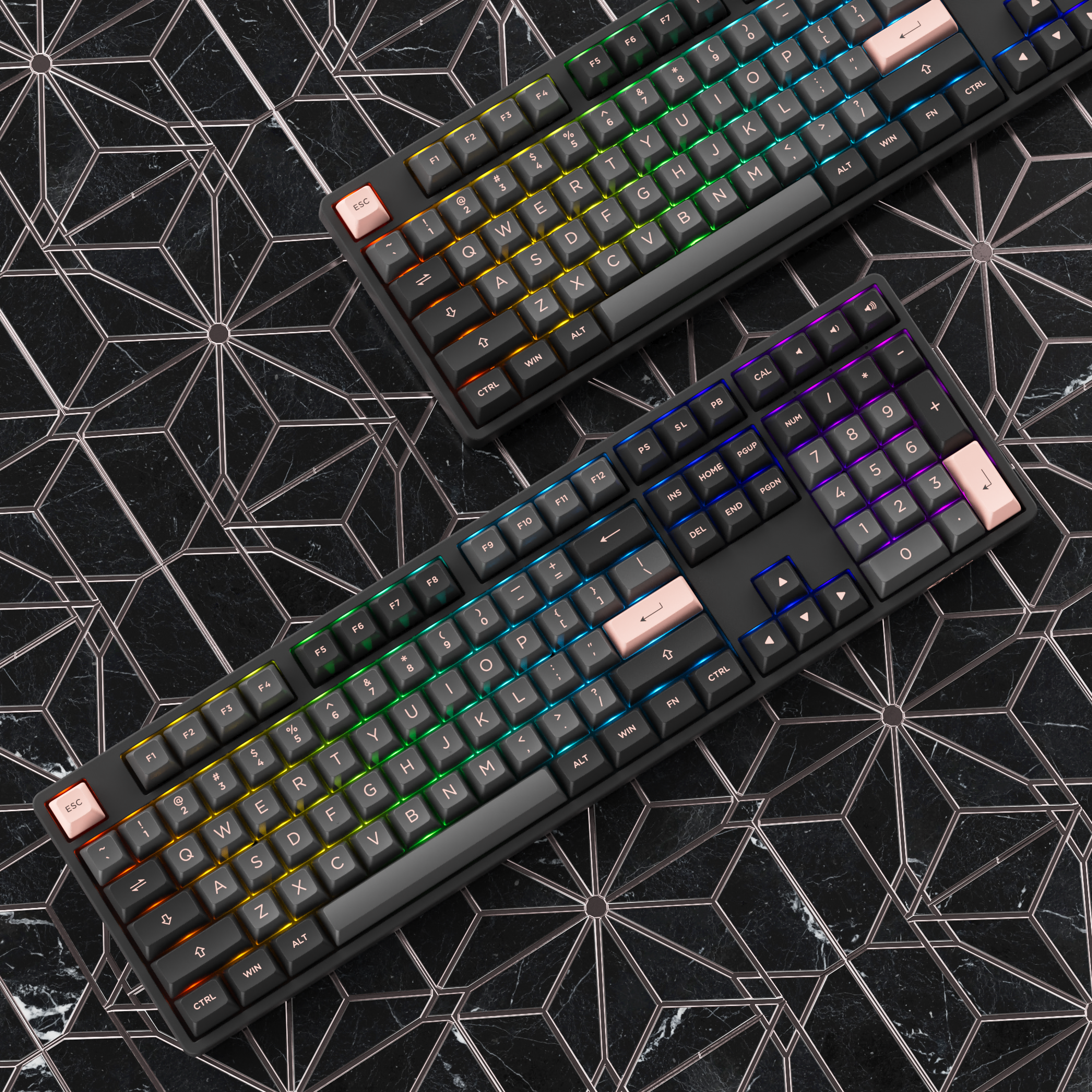 Schwarz und Rosa 5108S