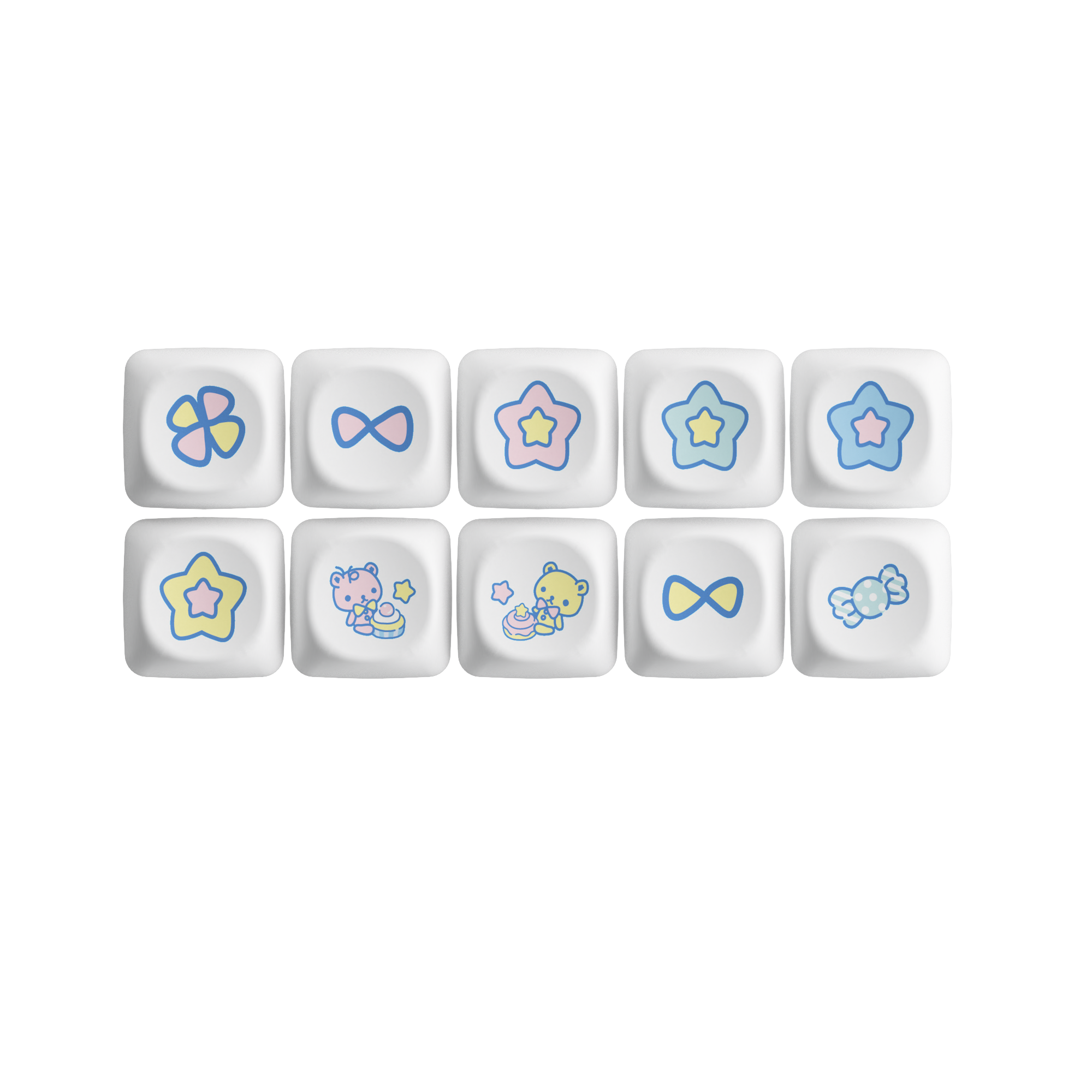 Cinnamoroll Star 3087v3 Mechanische Tastatur