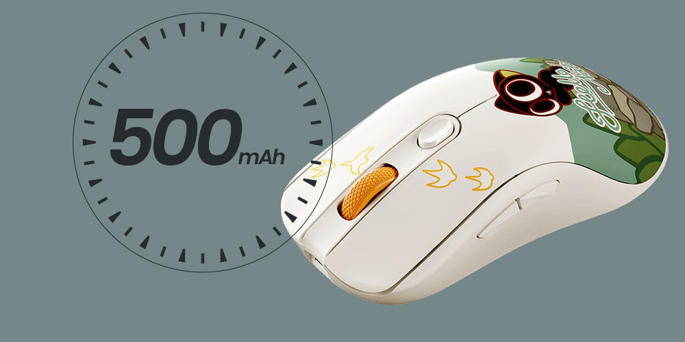 Akko AG ONE Light The Legend of Hei Wireless Mouse 500mAh Battery