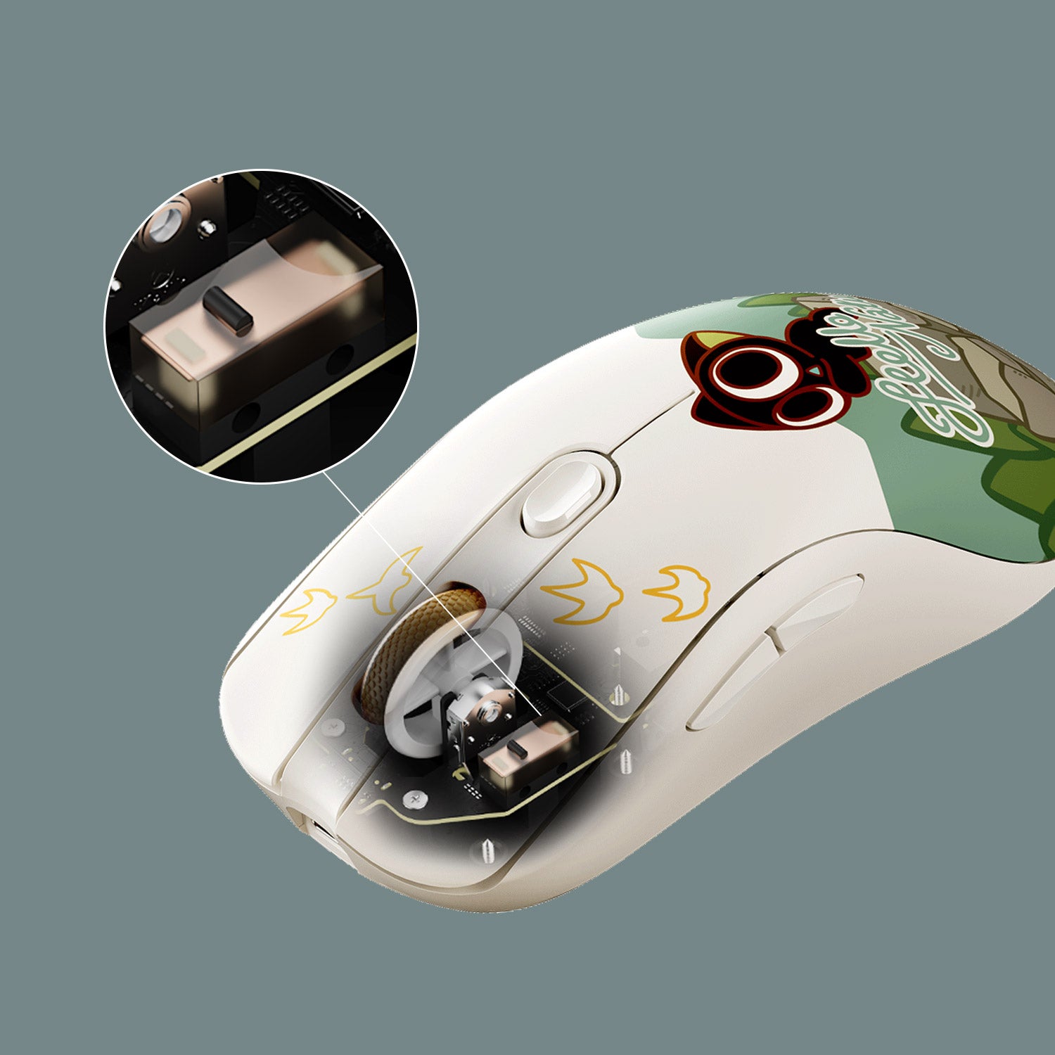 Akko AG ONE Light The Legend of Hei Wireless Mouse Durable