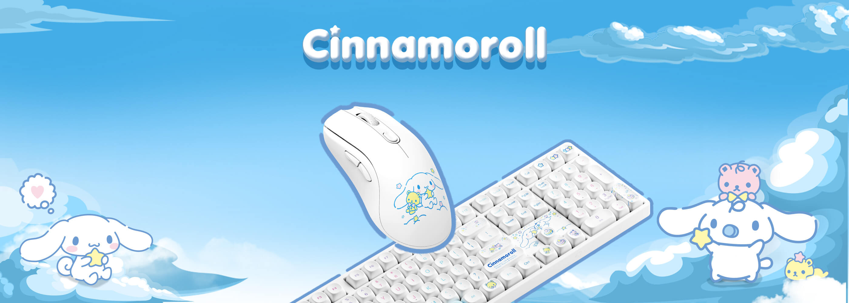 Akko AG One Light Cinnamoroll Wireless Mouse