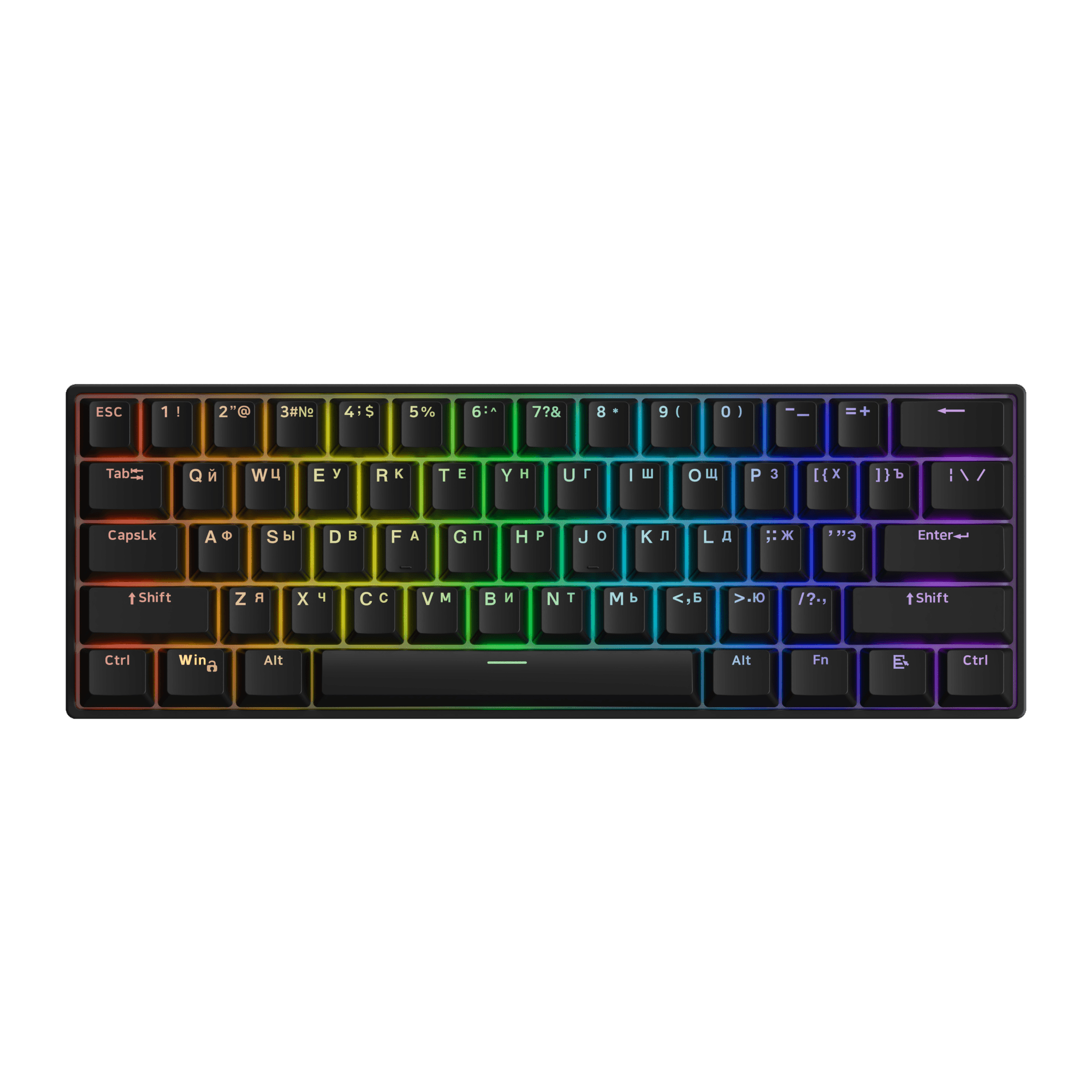 Akko Cyrillic Keyboard Series RGB