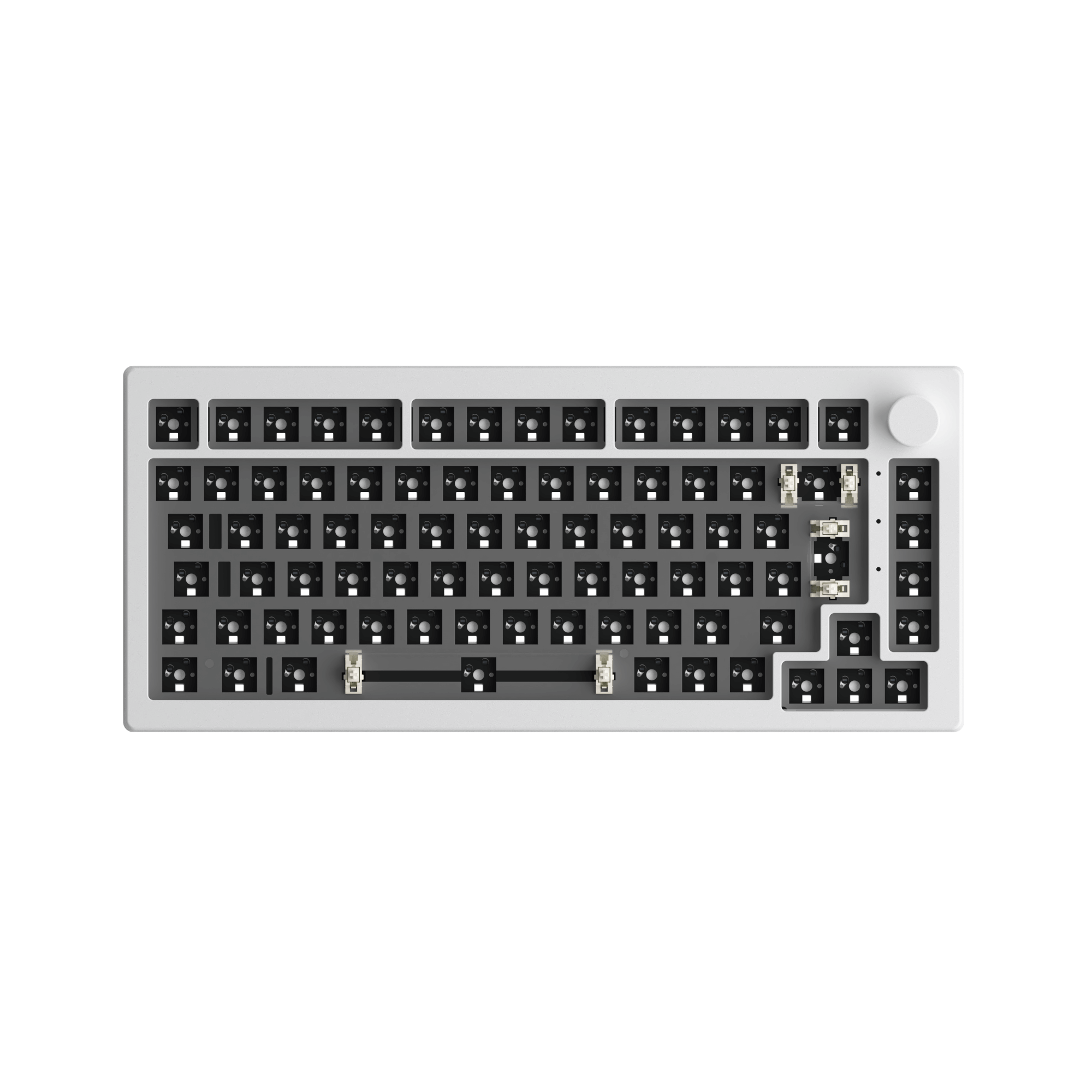 キーボード Akko 5075SHE JP Moonlight White Wired Akko 5075 VIA DIY Kit | AKKO EU