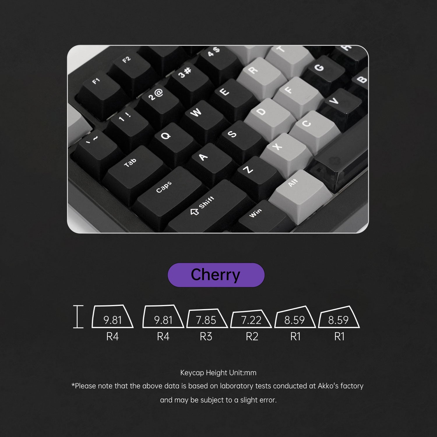 Akko 5075 V3 HE Magnetic Keyboard PBT Cherry Profile Double Shot Keycap