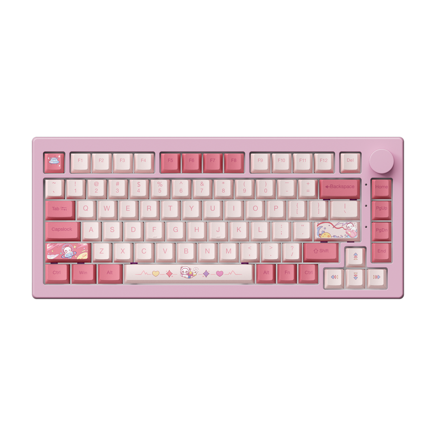 Akko 5075 V3 Mechanical Keyboard Silent Pink