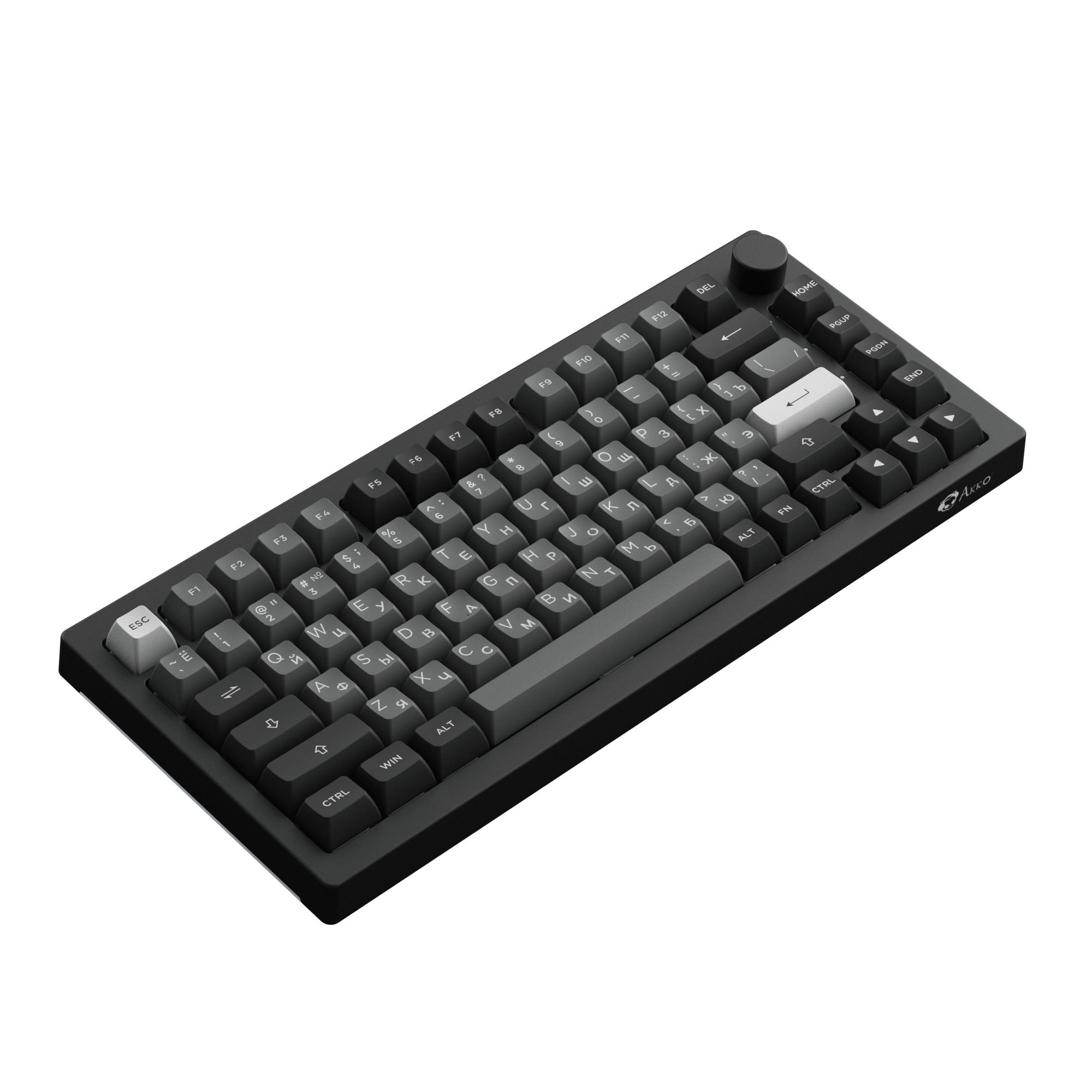 Akko 5075B Plus Cyrillic Keyboard Right Side Details