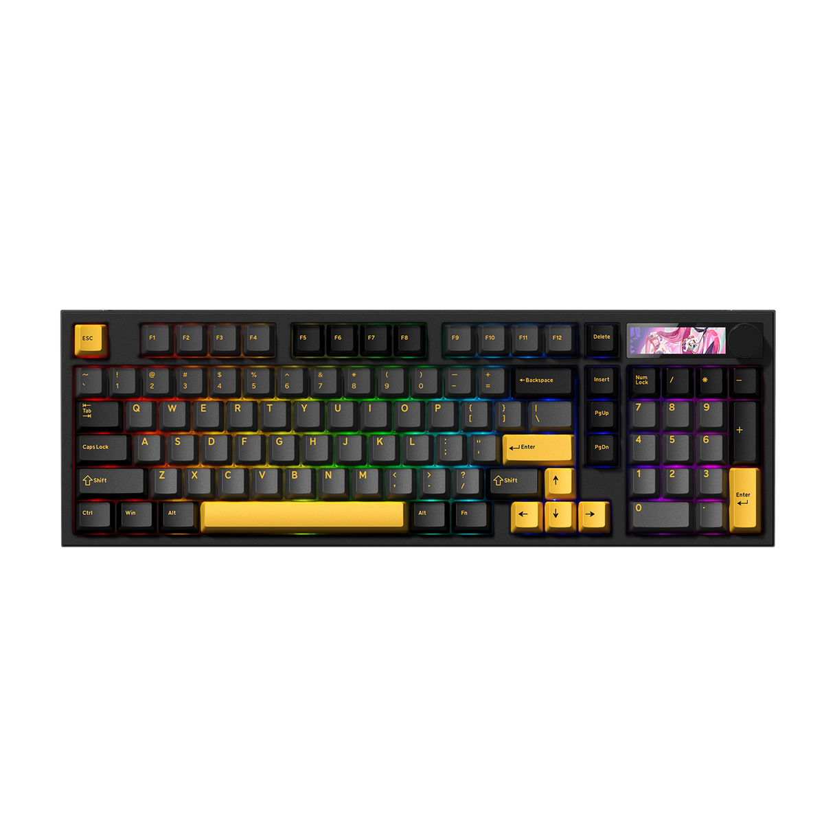 Akko 5098 V5 Black Gold Mechanical Keyboard RGB