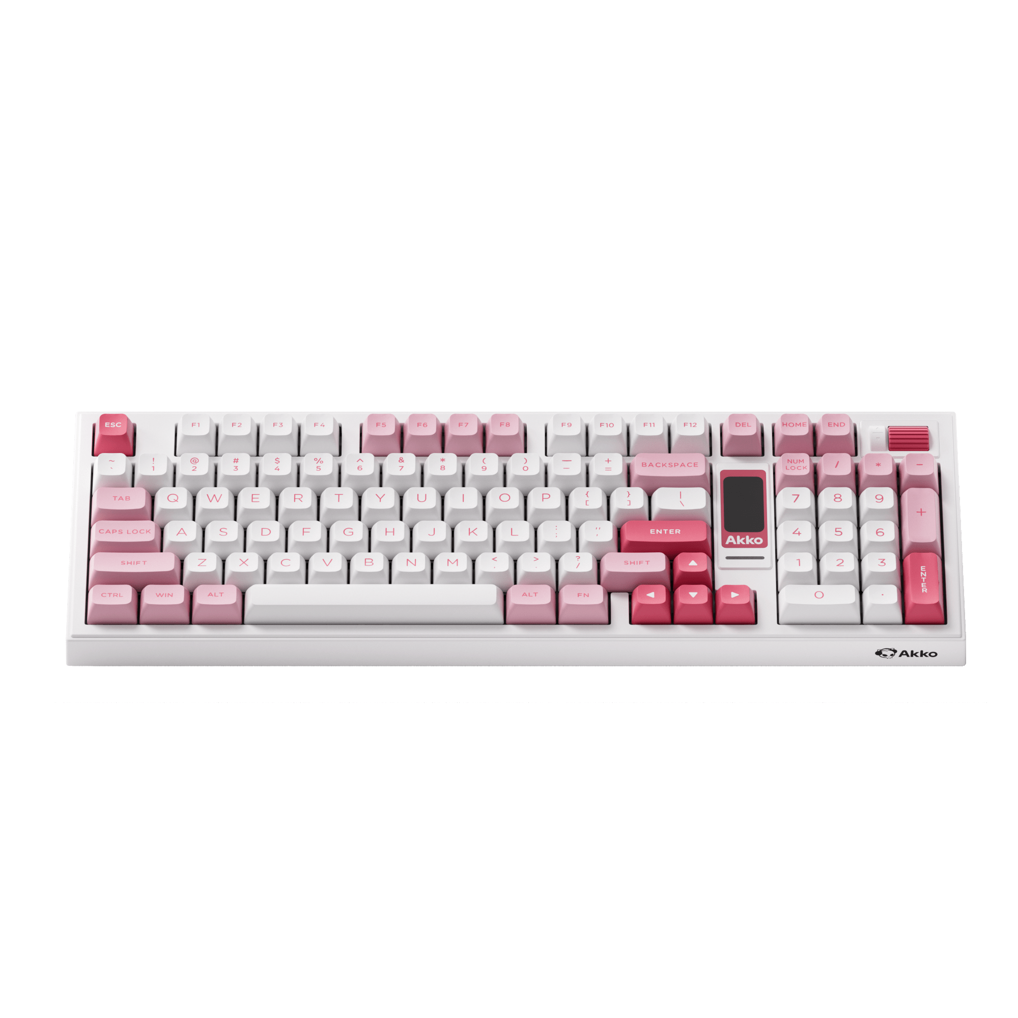 5098B Mechanical Keyboard with Screen Prunus Lannesiana Theme