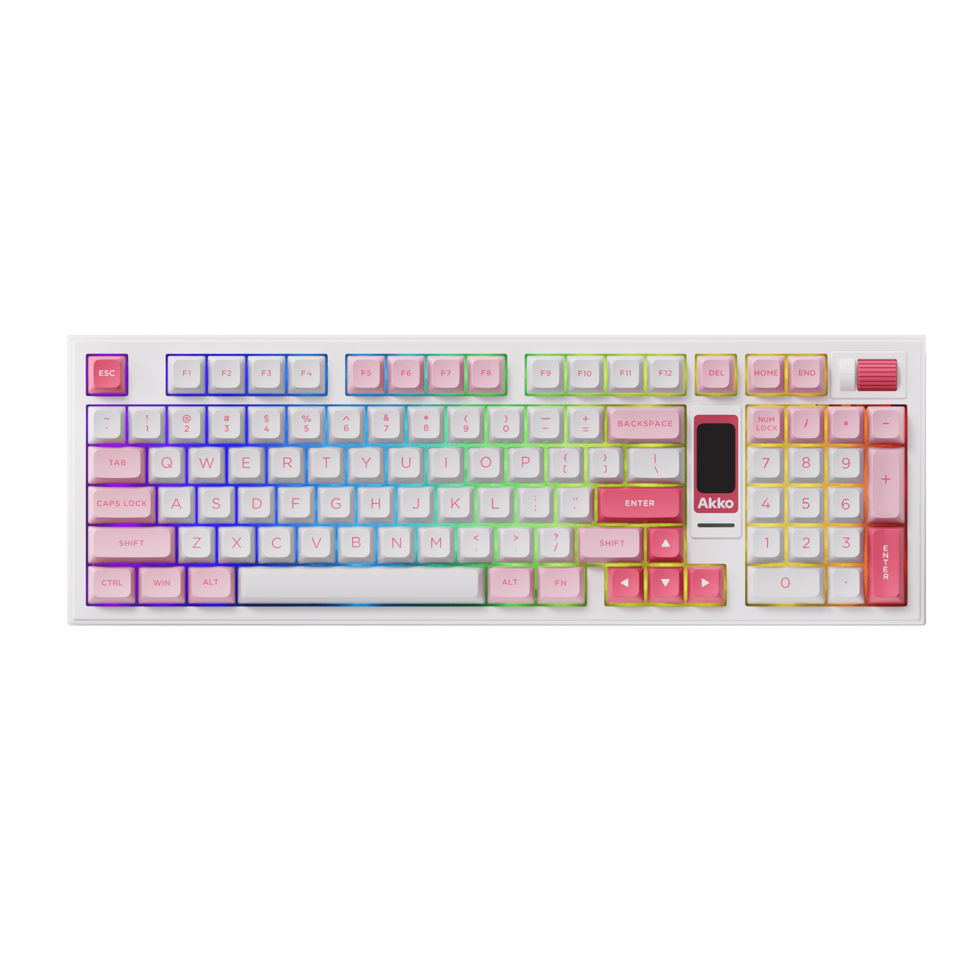 Akko Prunus Lannesiana 5098B Mechanical Keyboard with Screen | AKKO EU Akko Prunus Lannesiana 5098B Mechanical Keyboard with Screen | AKKO EU