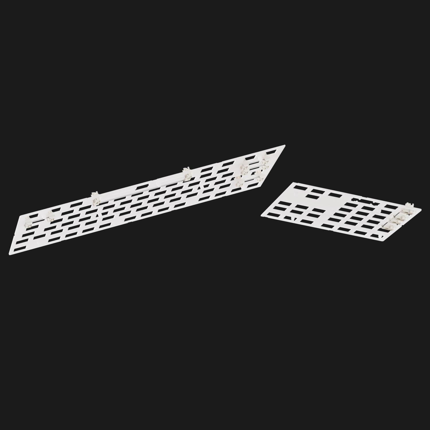Akko Black & Gold 5108 V5 ISO DE Mechanical Keyboard Split PC Plate