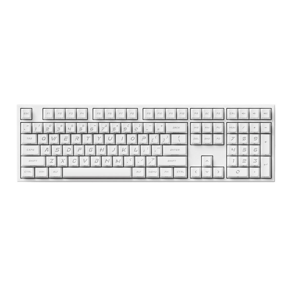 Akko 5108 V5 HE White Magnetic Keyboard