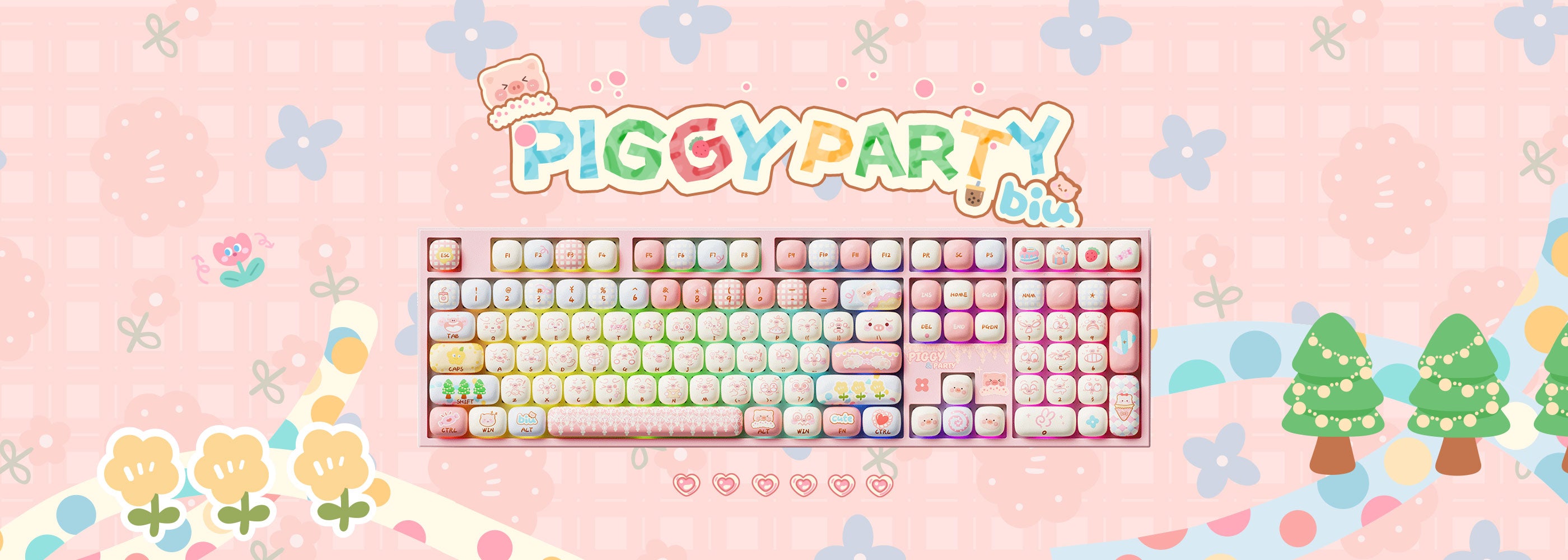 Akko Piggy Party 5108 V5 Mechanical Keyboard