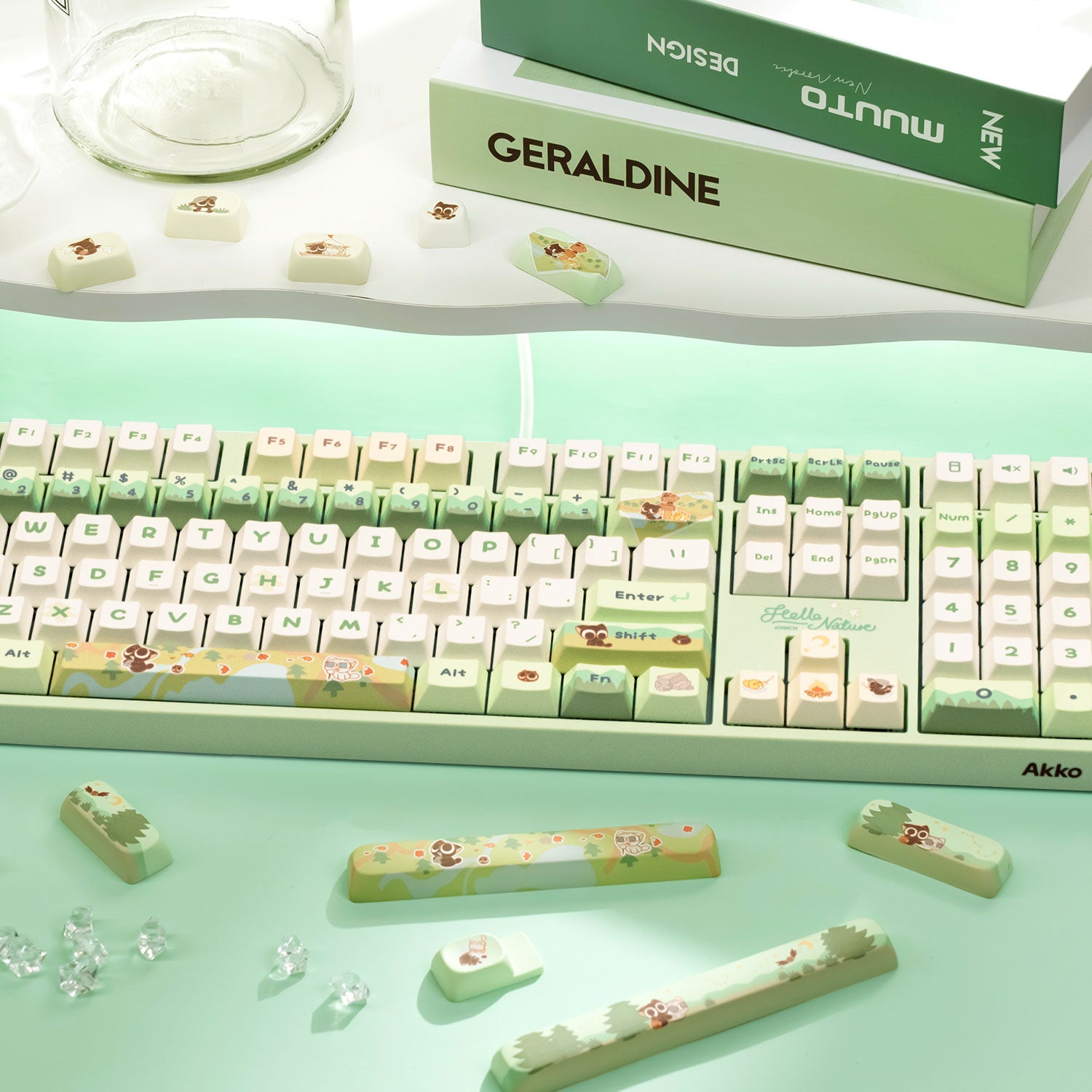 Akko The Legend of Hei 5108 V5 Mechanical Keyboard Details