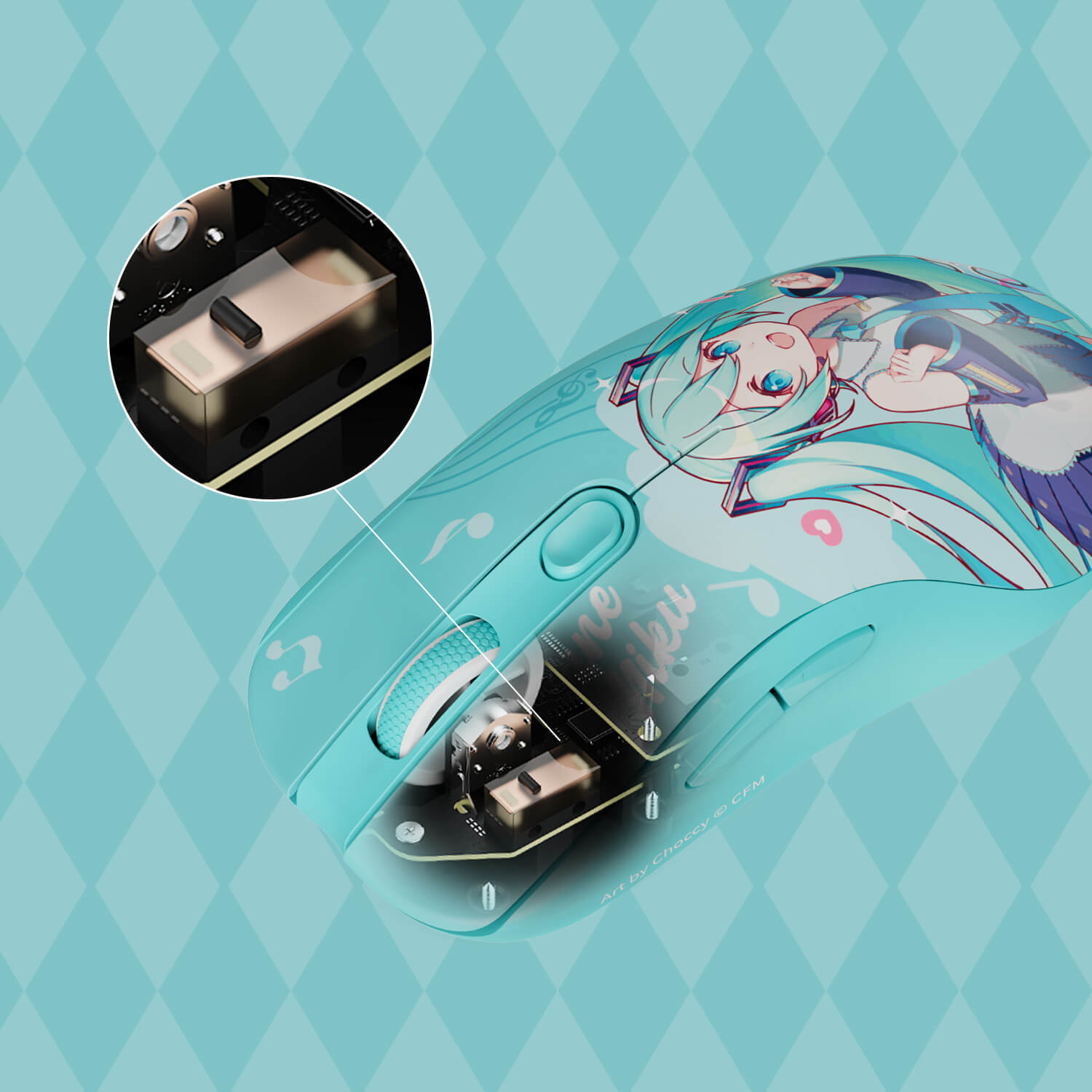 AG ONE 3950 Hatsune Miku Gaming Mouse Lifespan
