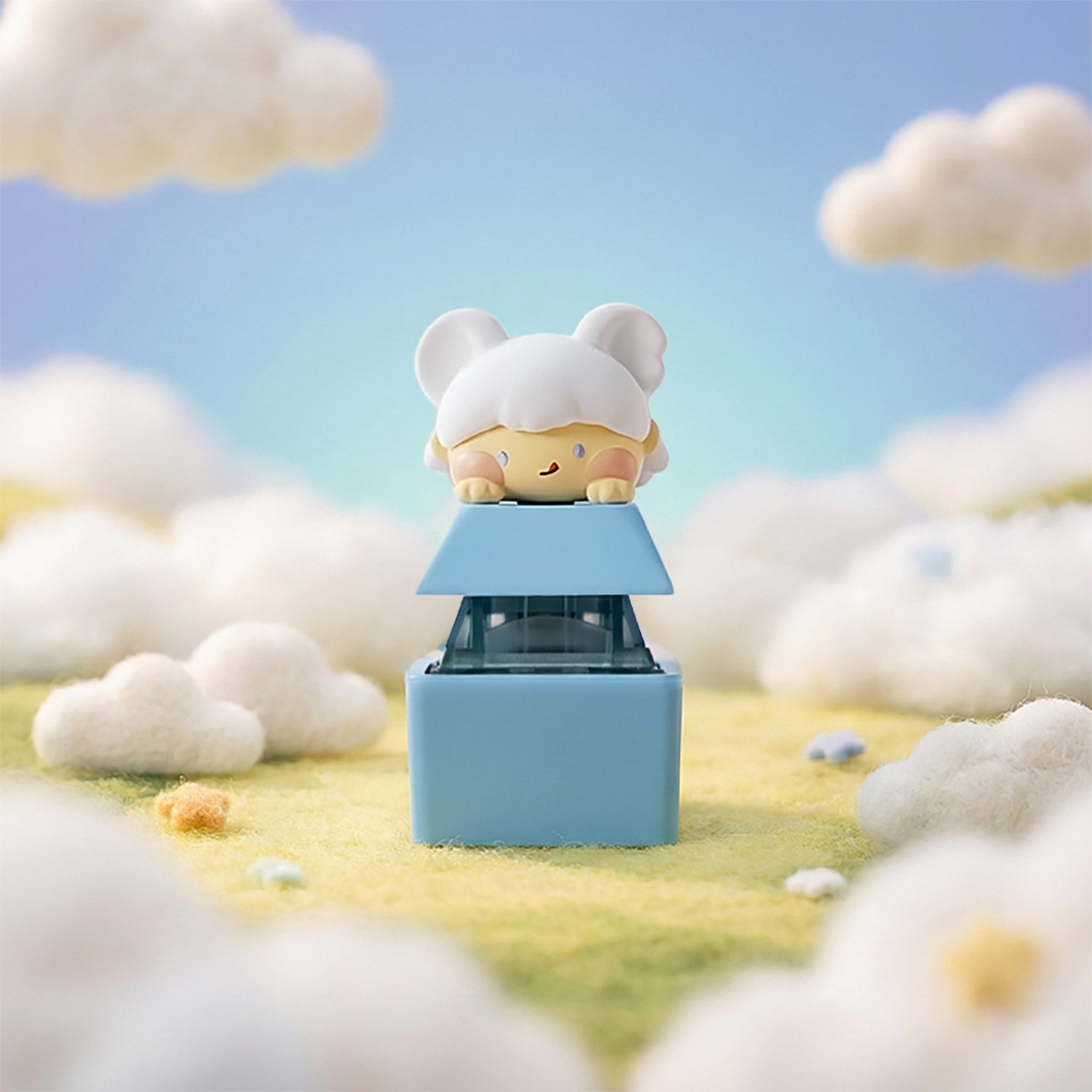 Animal Artisan Keycap × Switch Tester Chubby Mouse