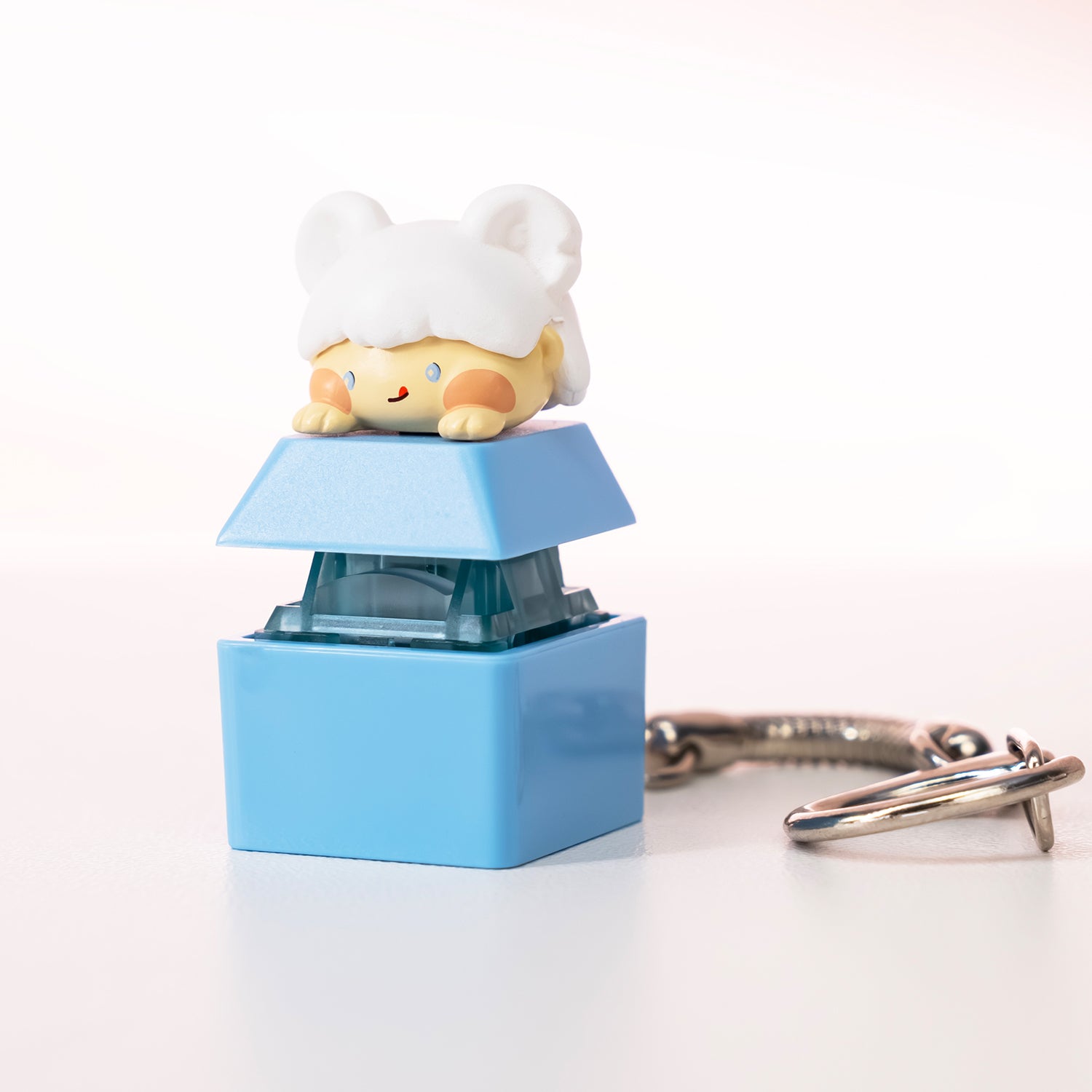 Animal Artisan Keycap × Switch Tester Chubby Mouse Details