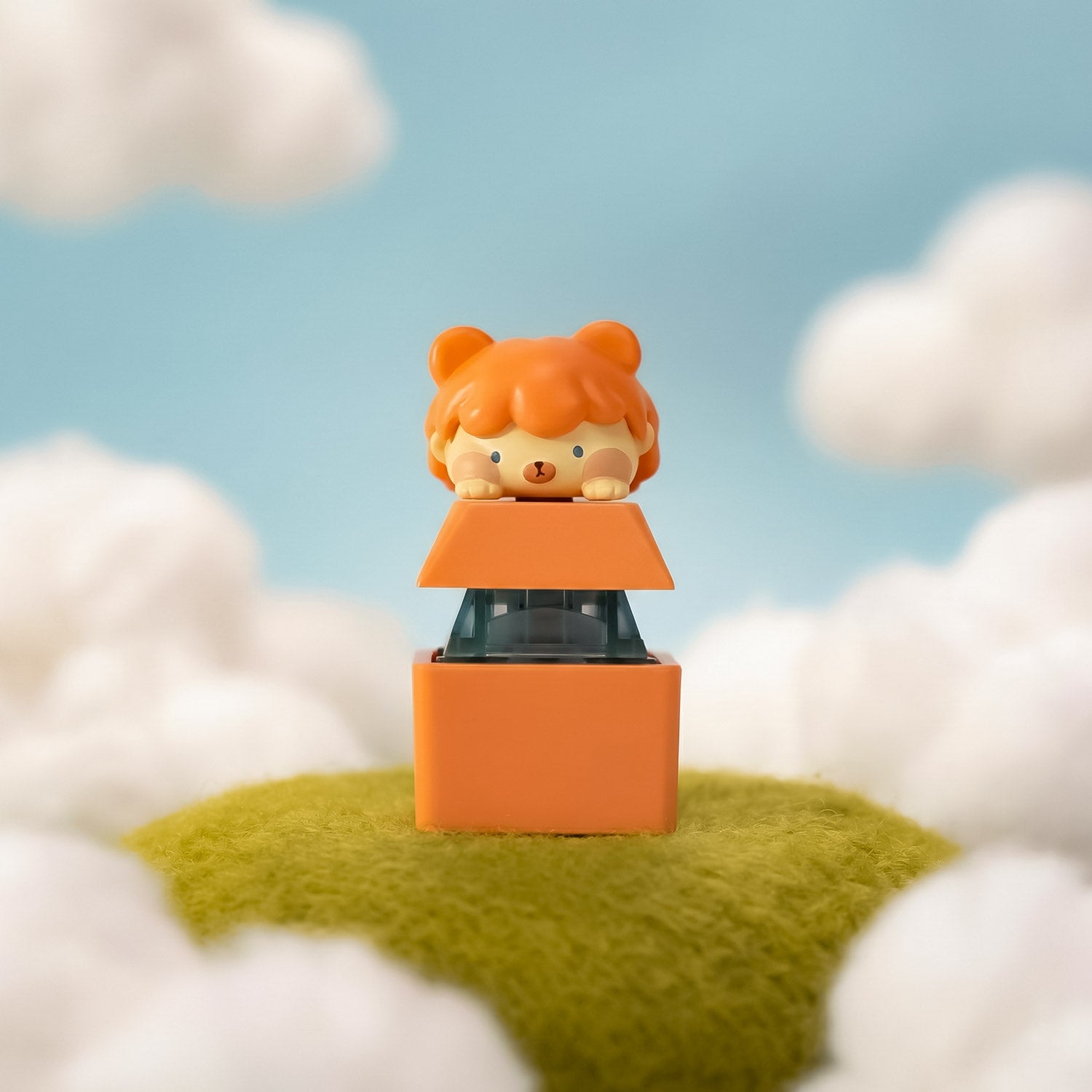 Animal Artisan Keycap × Switch Tester Lazy Bear