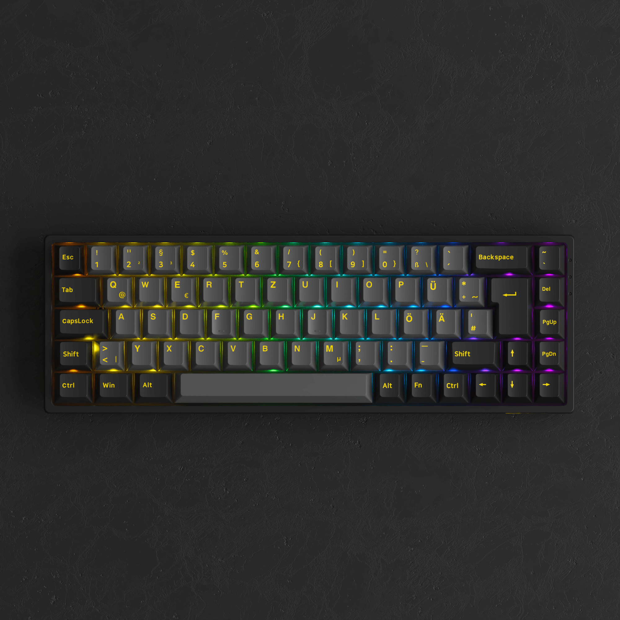 Akko Black Gold 3068B Plus ISO DE RGB