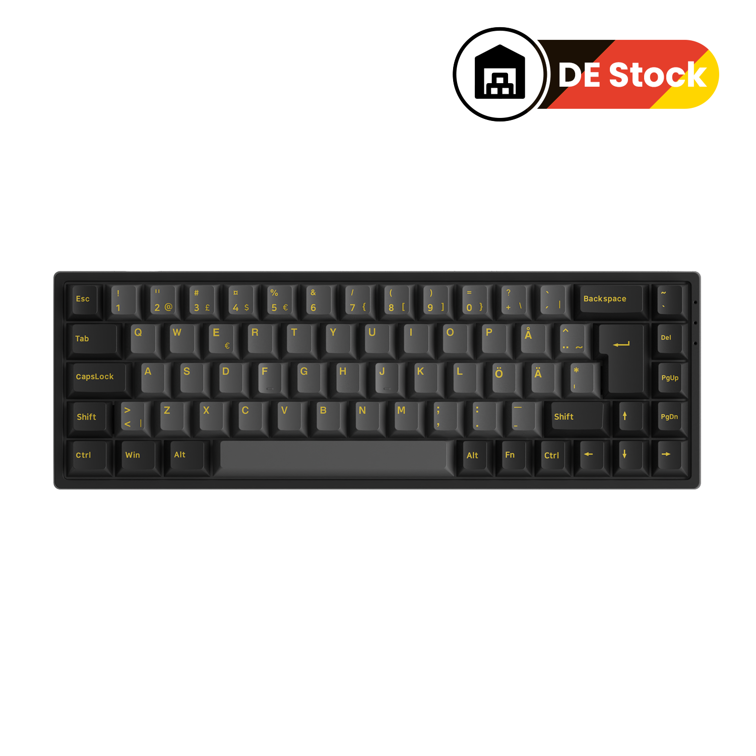 Schwarz und Gold 3068B Plus ISO