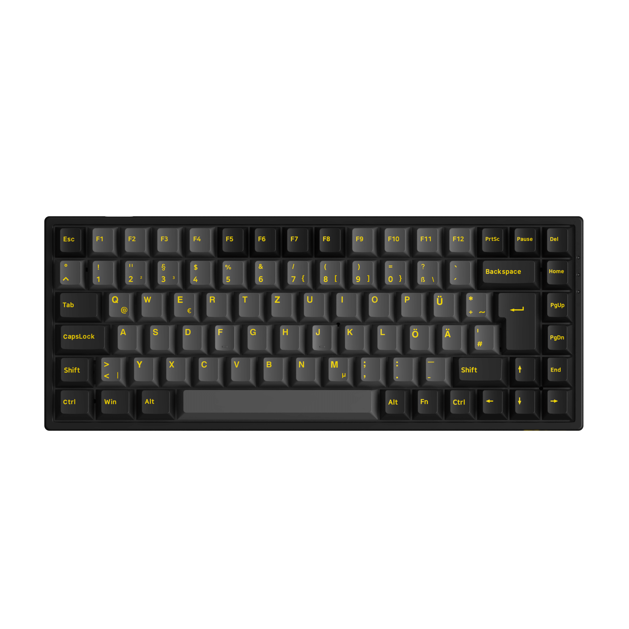 Akko Black Gold 3084B Plus ISO DE Keyboard