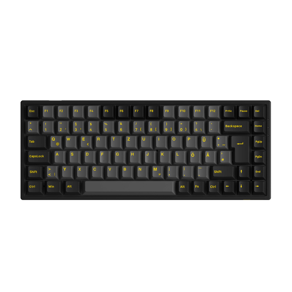 Akko Black Gold 3084B Plus ISO DE Keyboard