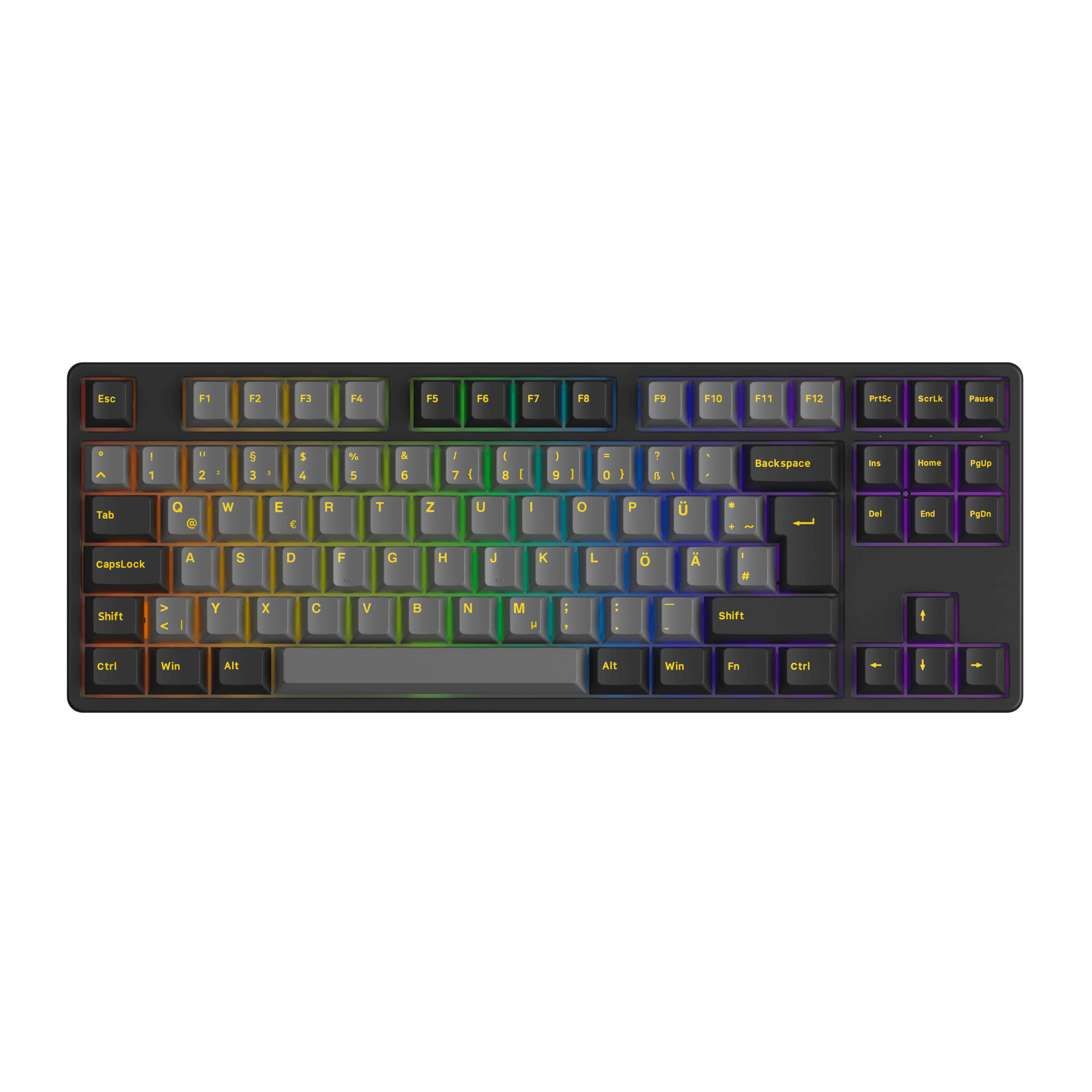 akko gear Black & Gold 5087S ISO DE