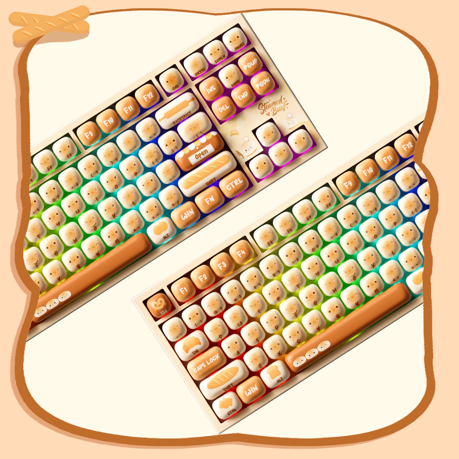 Akko Bun Wonderland 5087 V5 Keyboard RGB