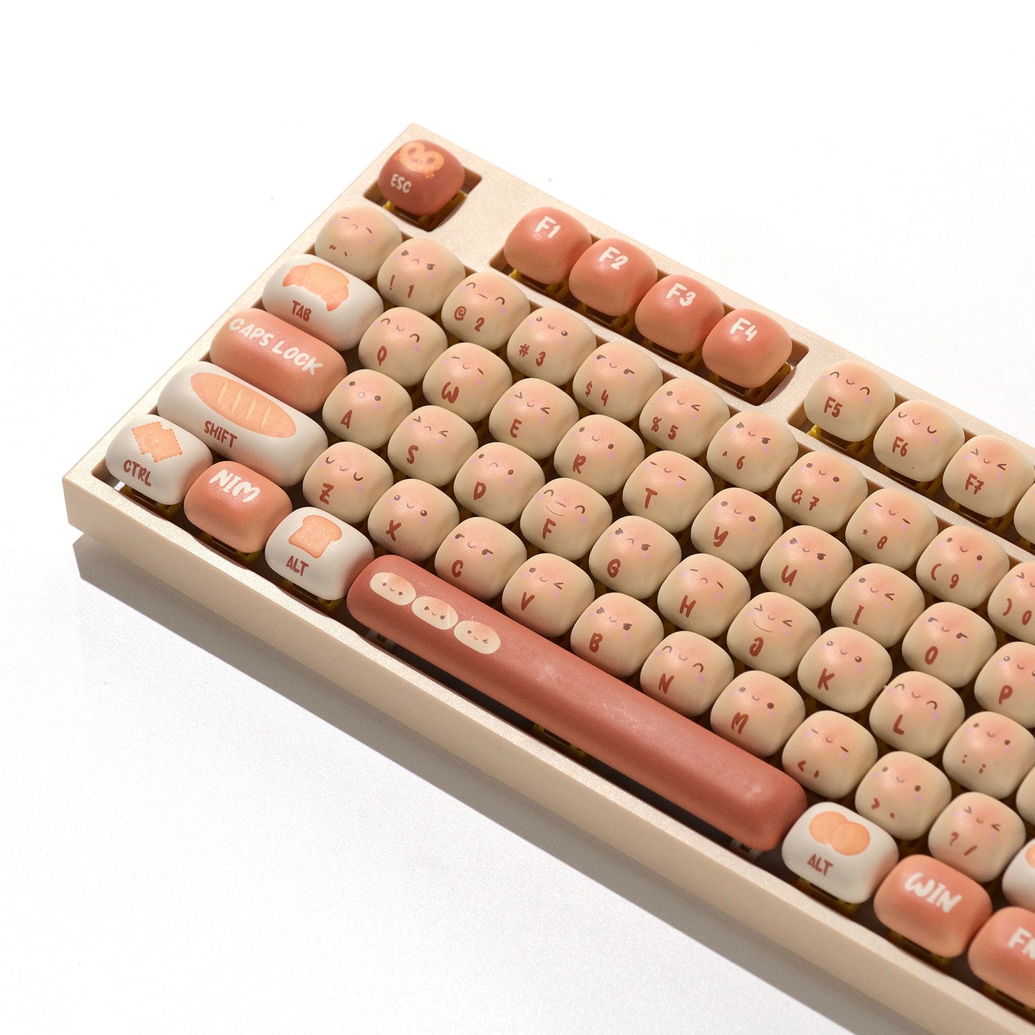 Akko Bun Wonderland 5108 V5 Mechanical Keyboard Left Details