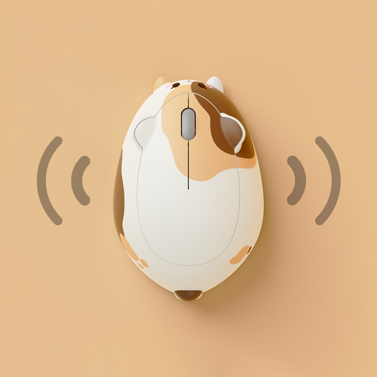 Akko Cat Theme Mouse Fortune Cat Wireless Connection