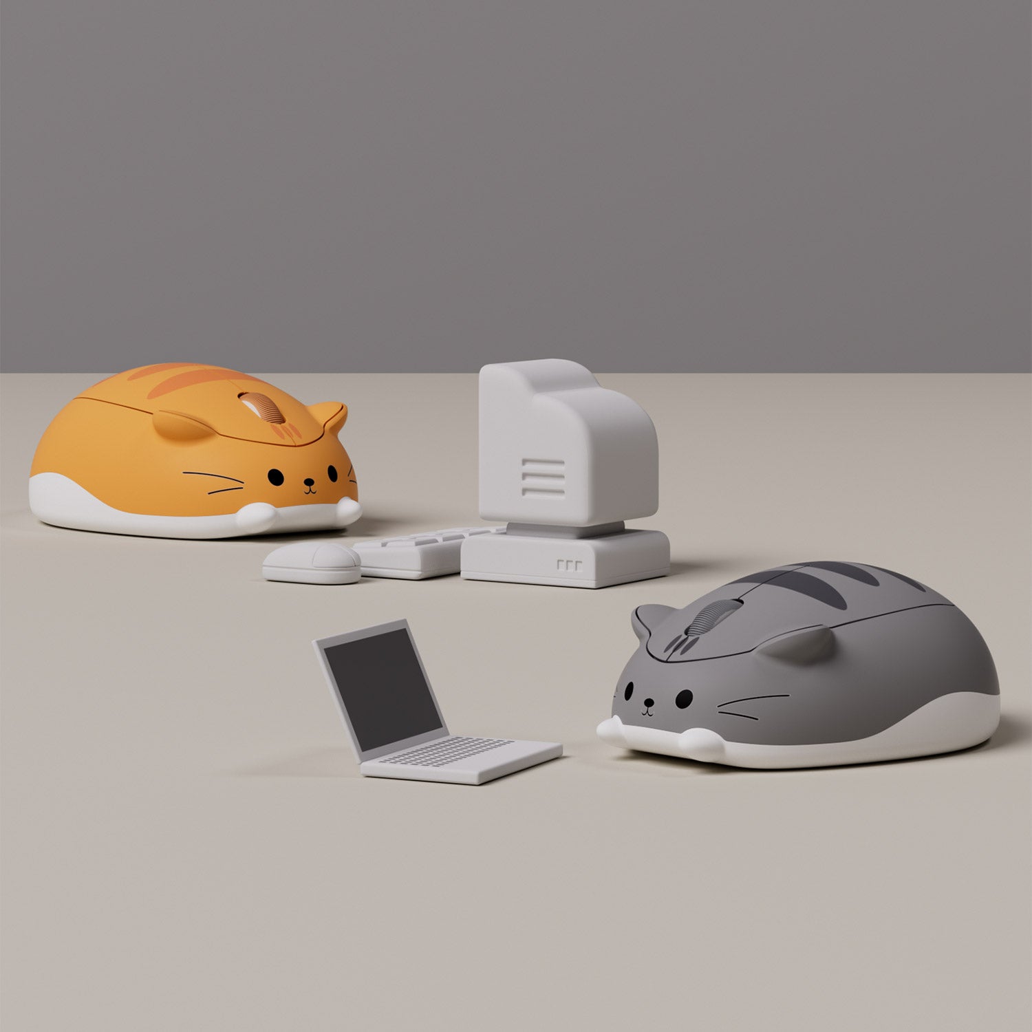 Akko Orange KATE Cat Mouse