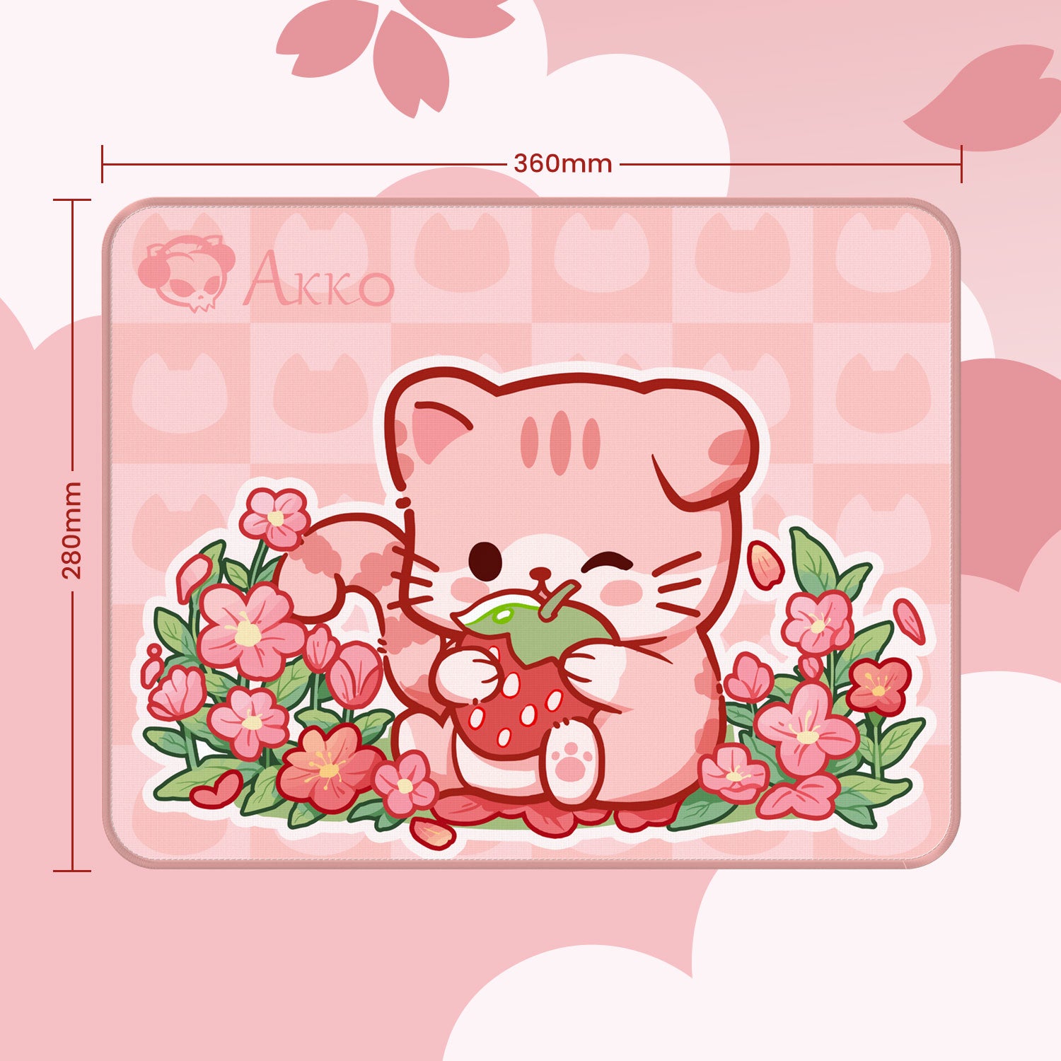 Tapis de souris à thème Akko Cat