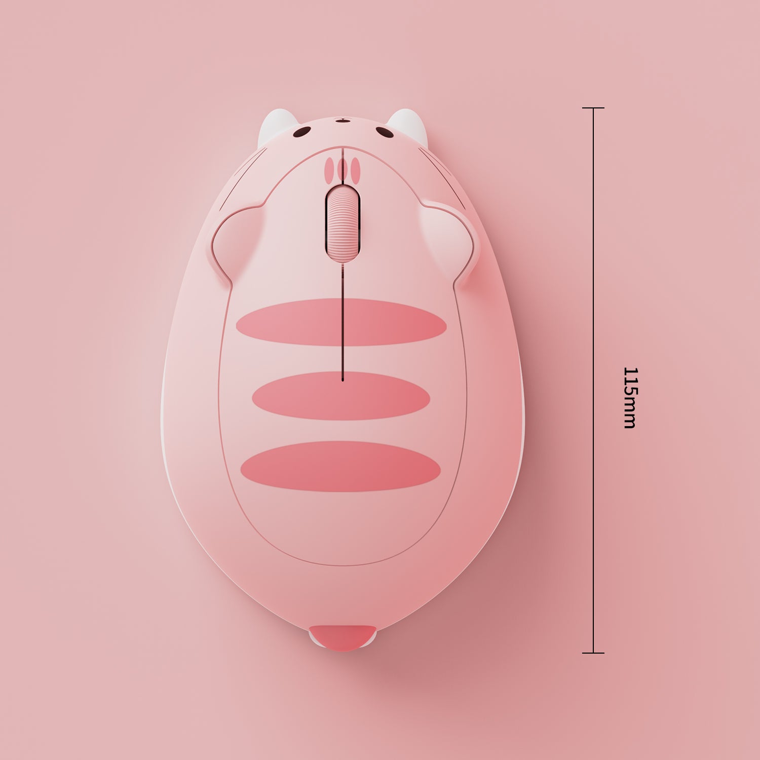 Akko Cat Theme Mouse Pink ANGIE 115mm Length