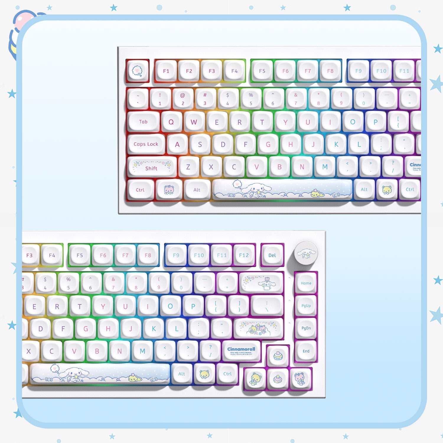 Akko Cinnamoroll 5075 V5 Mechanical Keyboard RGB
