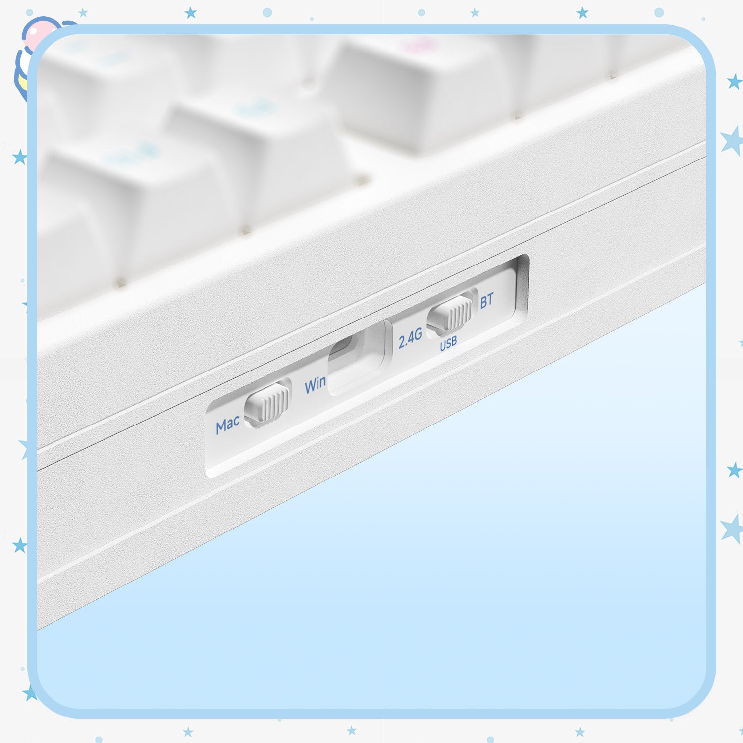 Akko Cinnamoroll 5087 V5 Keyboard Side Intergraded Control