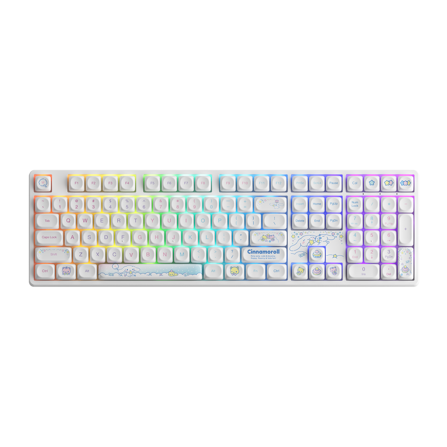 Cinnamoroll Star 5108B Plus Full Size Keyboard