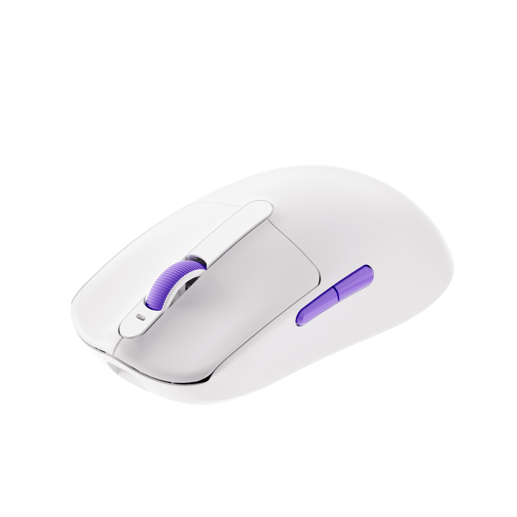 Akko Dash Gaming Mouse White Left Side Details