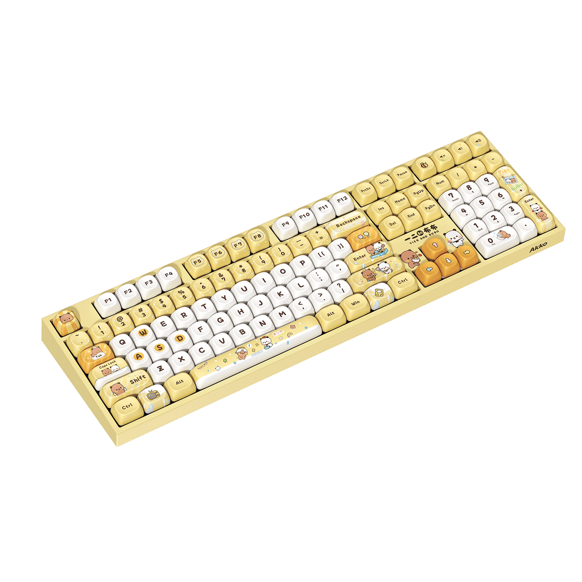 Akko Dudu and Bubu 5108 V5 Mechanical Keyboard Left Side