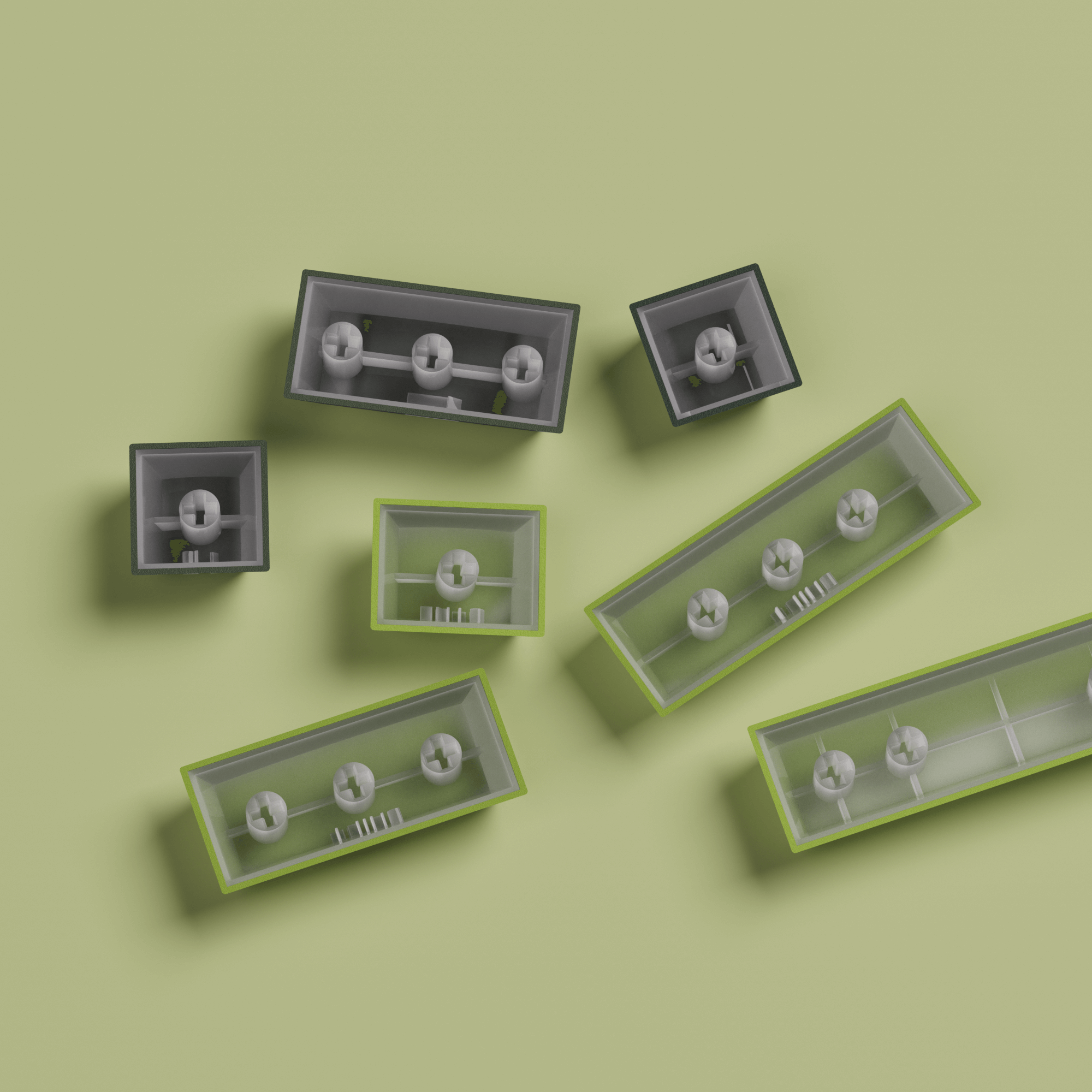 Akko Forest Gradient Keycap Set MX Switch Compatibility