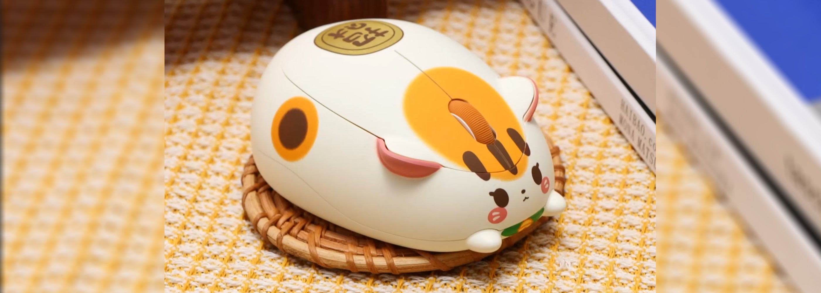 Akko Cat Theme Mouse Nagaya Fortune on the Mat