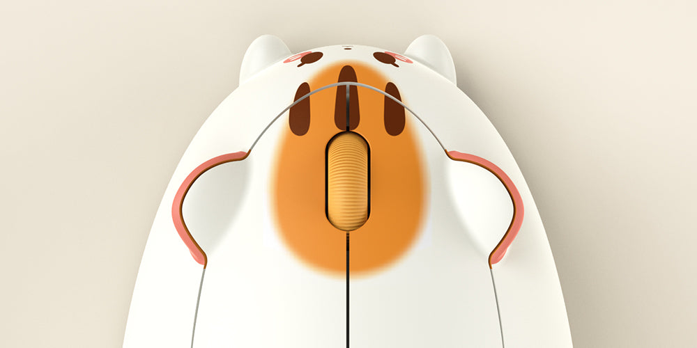 Akko Cat Theme Mouse Nagaya Fortune Agile Scroll Wheel