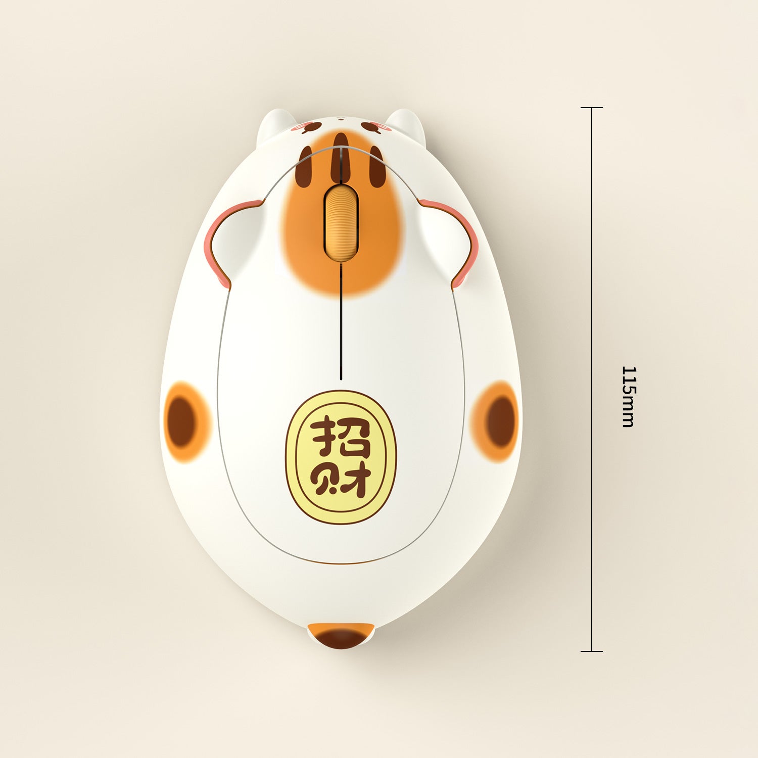Akko Cat Theme Mouse Nagaya Fortune Size Length