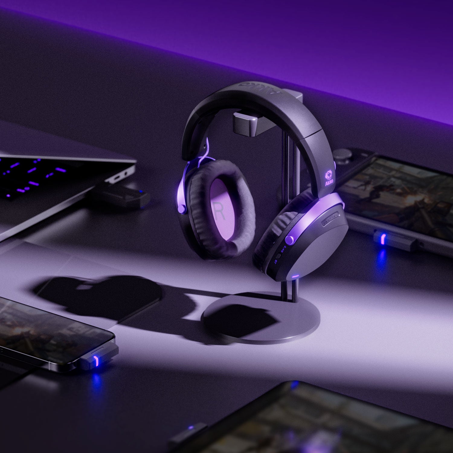 Akko GH300 Gaming Headset Multi-mode