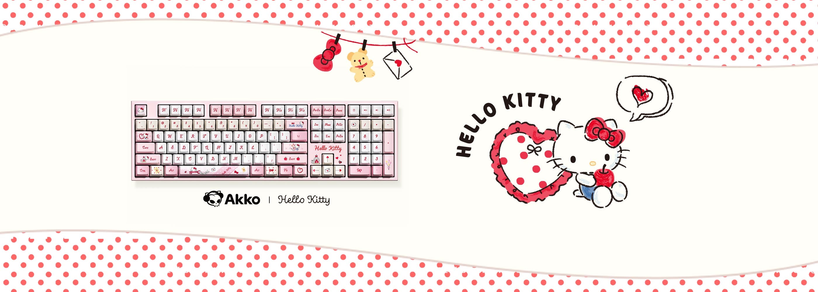 Akko Hello Kitty 5108 V5 Mechanical Keyboard