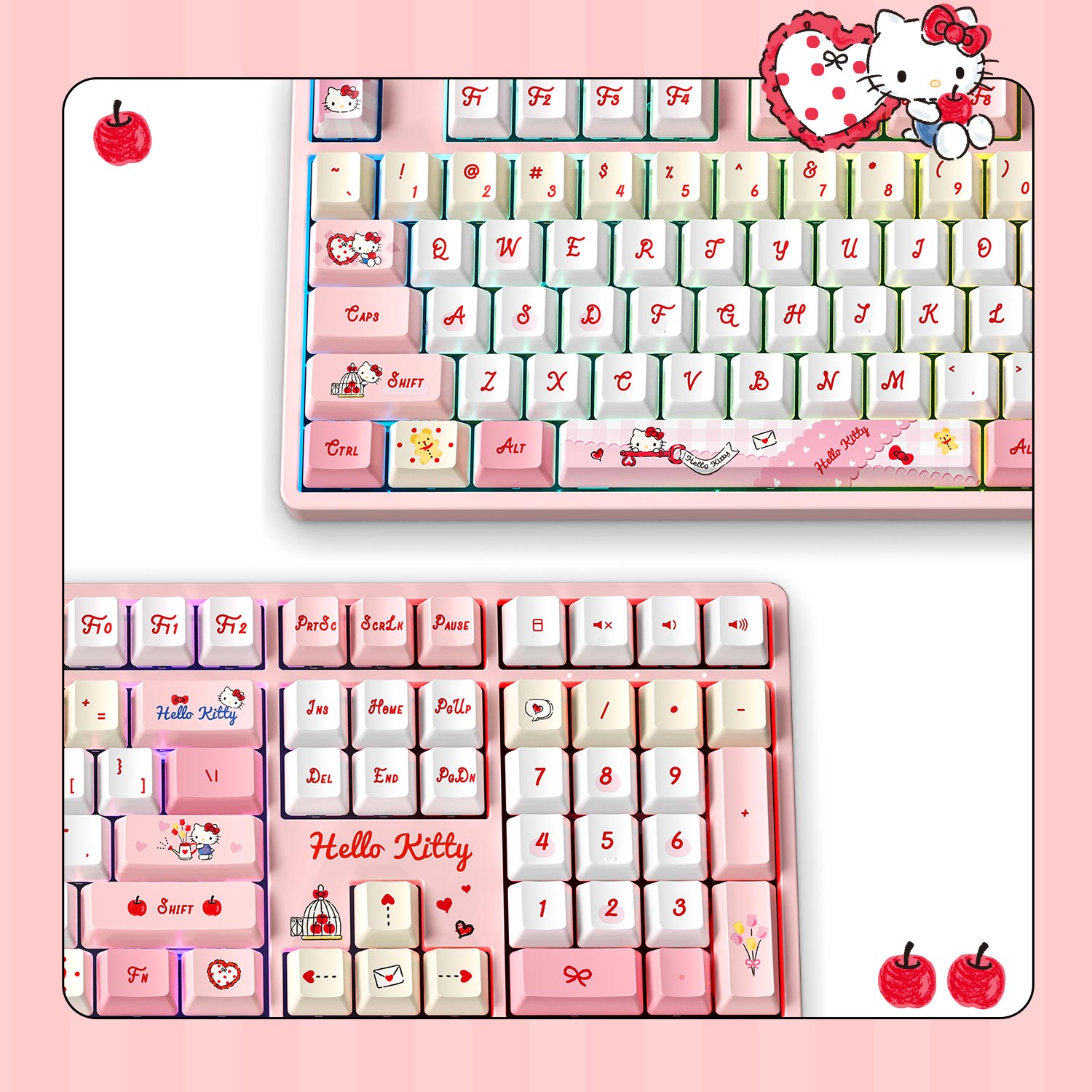 Akko Hello Kitty 5108 V5 Mechanical Keyboard RGB