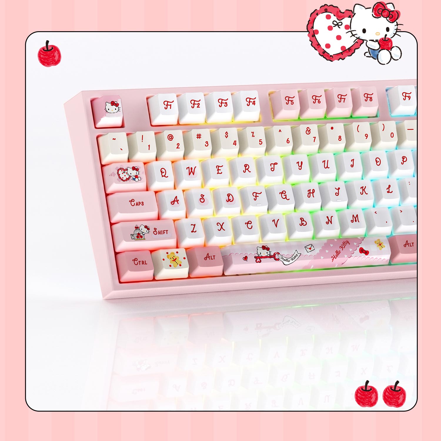 Akko Hello Kitty 5108 V5 Mechanical Keyboard RGB