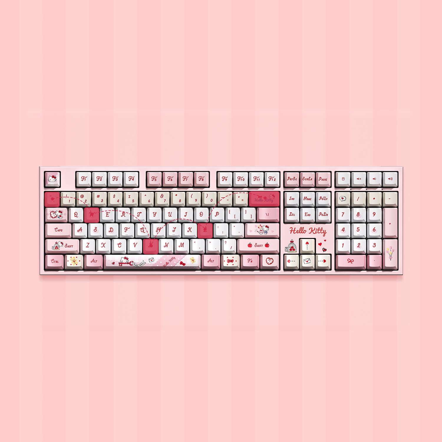 Akko Hello Kitty 5108 V5 Mechanical Keyboard N Key Rollover